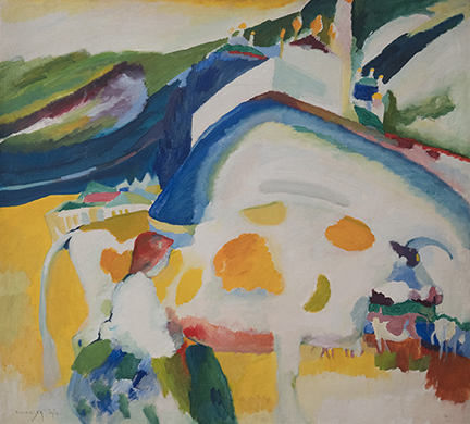 Kandinsky_The_Cow