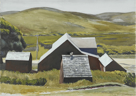 Roofs of the Cobb Barn